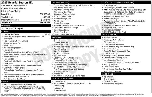 Hyundai Tucson  2025