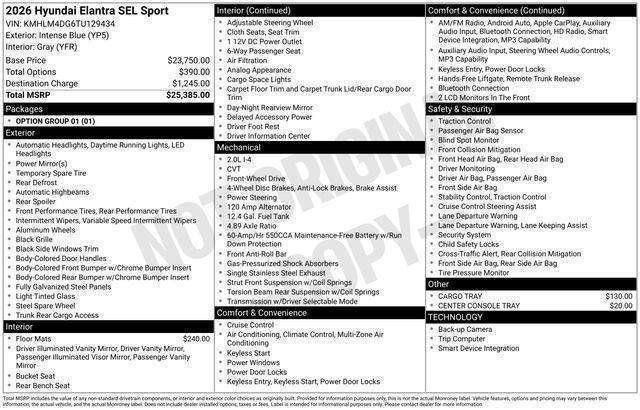 Hyundai Elantra  2026