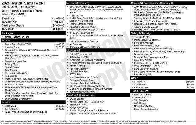 Hyundai Santa Fe  2026