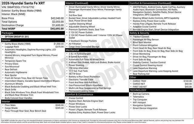 Hyundai Santa Fe  2026