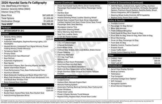 Hyundai Santa Fe  2026