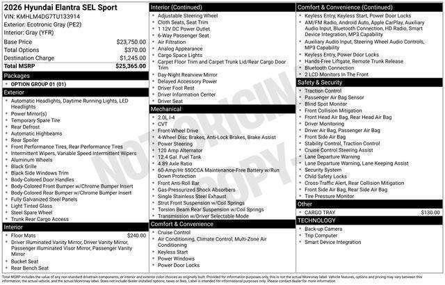 Hyundai Elantra  2026