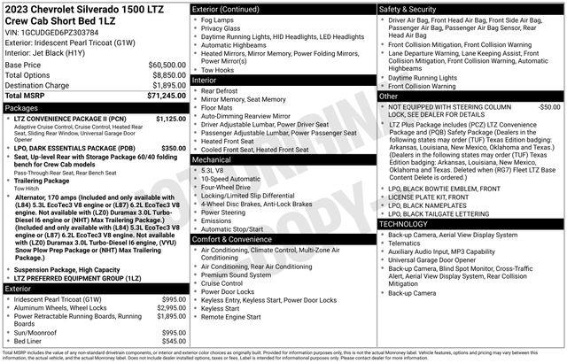 Chevrolet Silverado 1500  2023