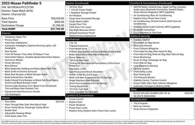 Nissan Pathfinder  2023