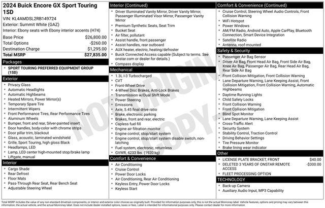 Buick Encore GX  2024