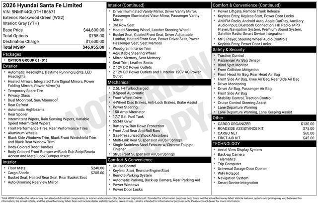 Hyundai Santa Fe  2026