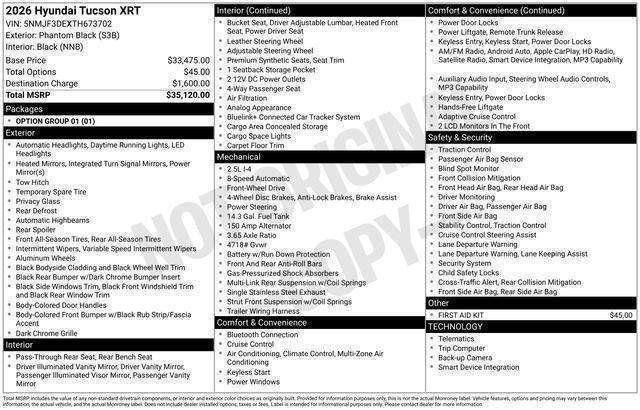 Hyundai Tucson  2026