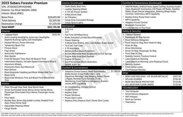 Subaru Forester  2023