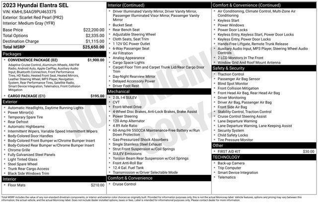 Hyundai Elantra  2023