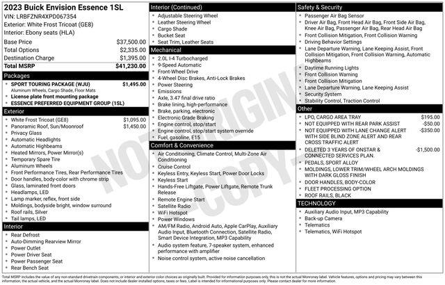 Buick Envision  2023