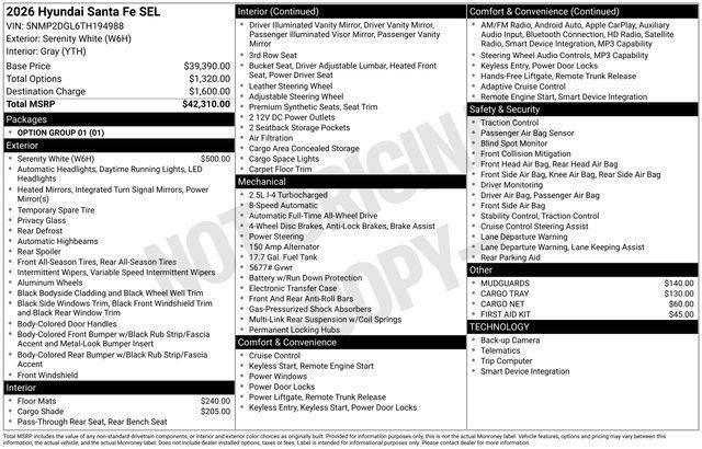 Hyundai Santa Fe  2026