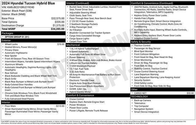 Hyundai Tucson  2024