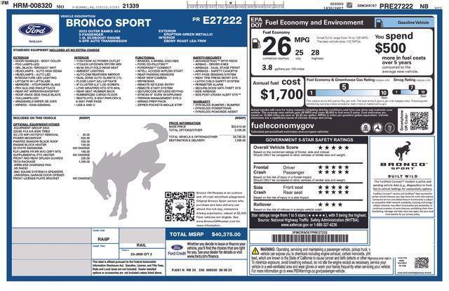 Ford Bronco Sport  2023