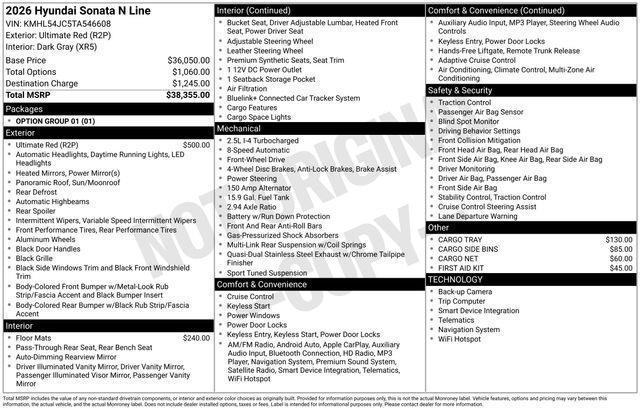 Hyundai Sonata  2026