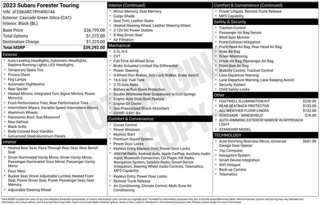 Subaru Forester  2023