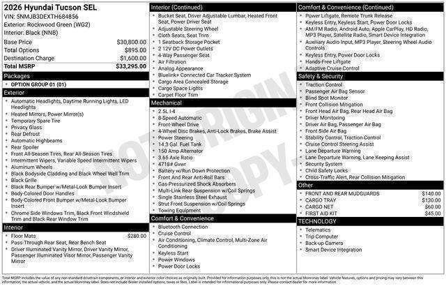 Hyundai Tucson  2026