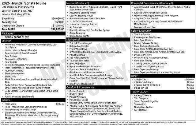 Hyundai Sonata  2026