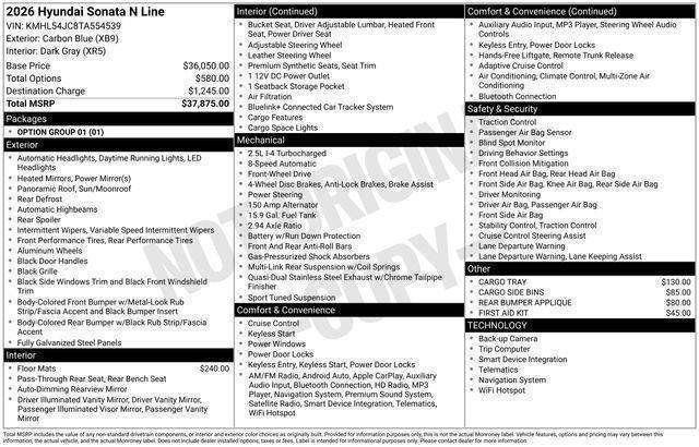 Hyundai Sonata  2026