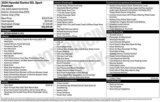Hyundai Elantra  2026