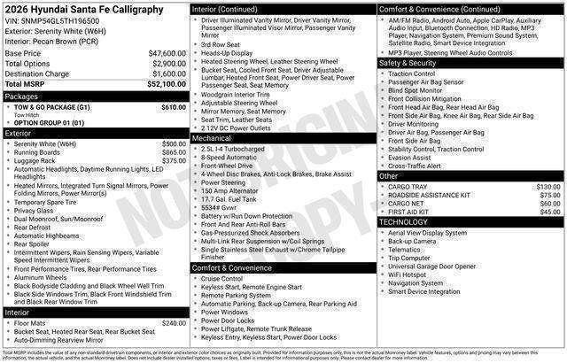 Hyundai Santa Fe  2026