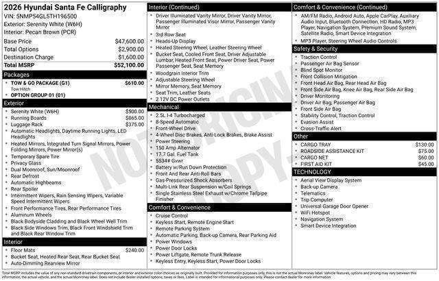 Hyundai Santa Fe  2026