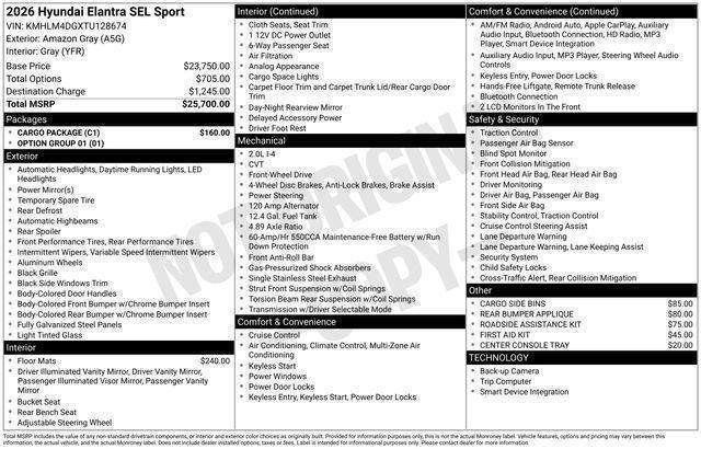 Hyundai Elantra  2026