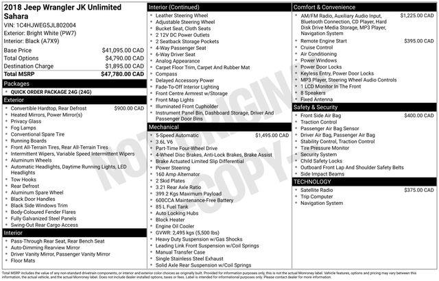 Jeep Wrangler JK  2018