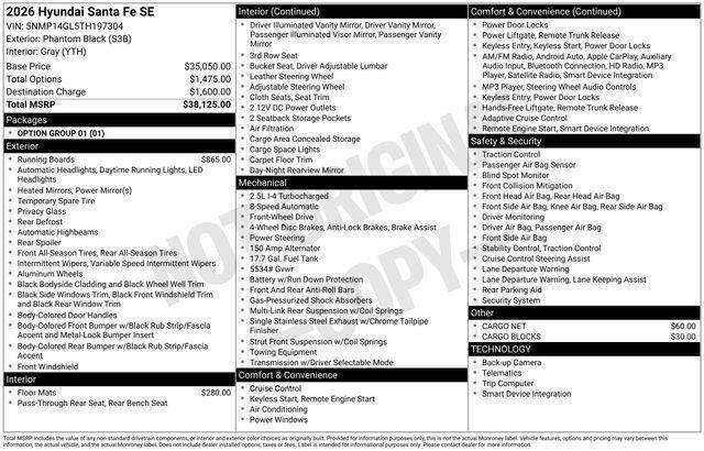 Hyundai Santa Fe  2026