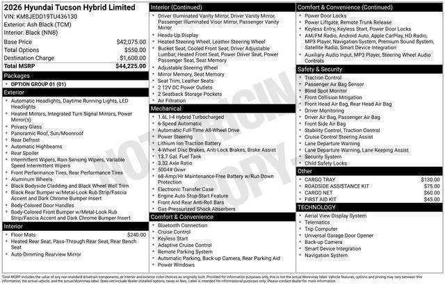 Hyundai Tucson  2026