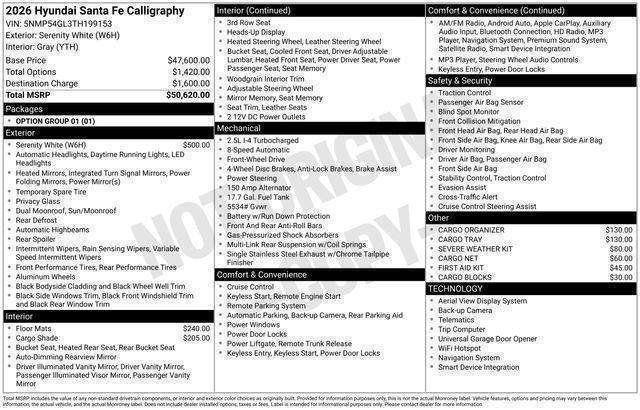 Hyundai Santa Fe  2026