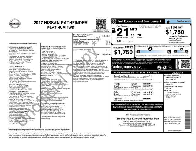 Nissan Pathfinder  2017
