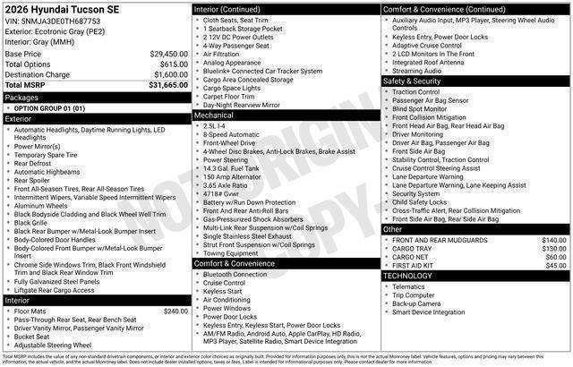 Hyundai Tucson  2026