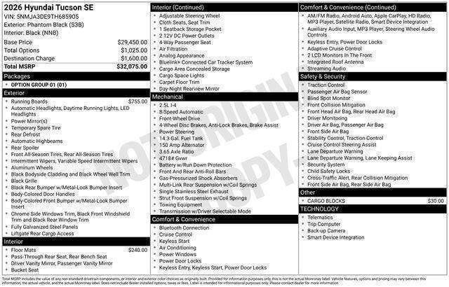 Hyundai Tucson  2026