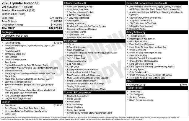 Hyundai Tucson  2026