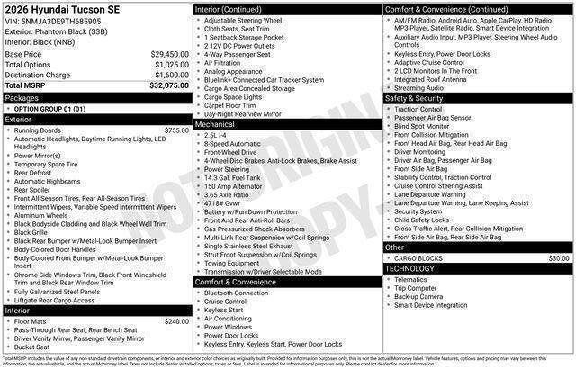 Hyundai Tucson  2026
