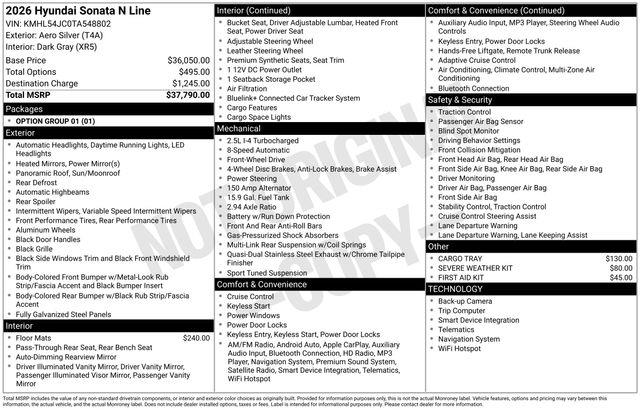 Hyundai Sonata  2026