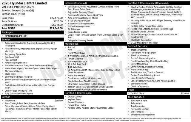 Hyundai Elantra  2026