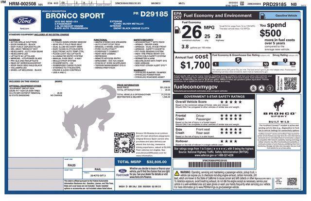 Ford Bronco Sport  2023