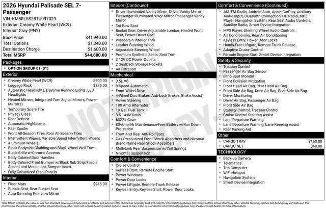 Hyundai Palisade  2026