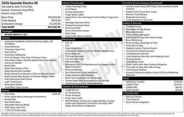 Hyundai Elantra  2026