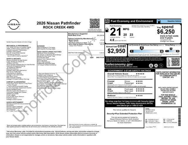 Nissan Pathfinder  2026