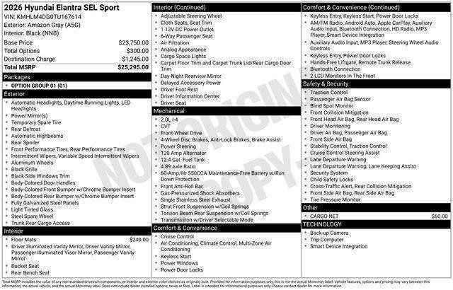 Hyundai Elantra  2026