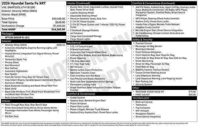 Hyundai Santa Fe  2026