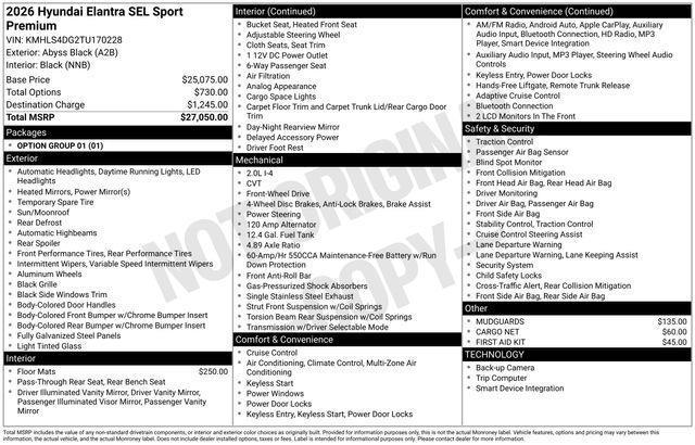 Hyundai Elantra  2026