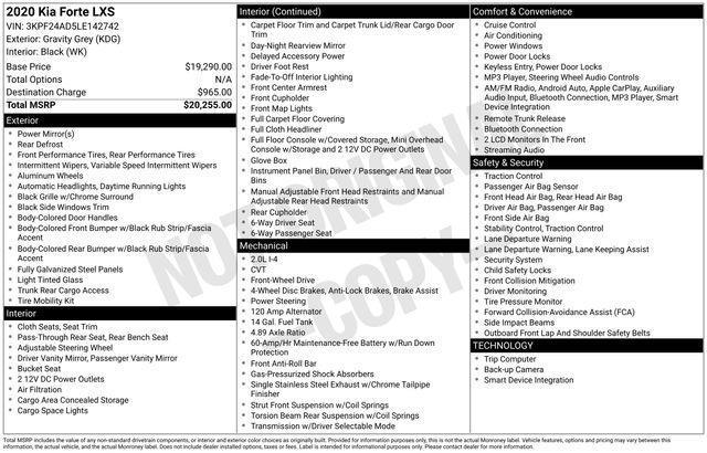 Kia Forte  2020