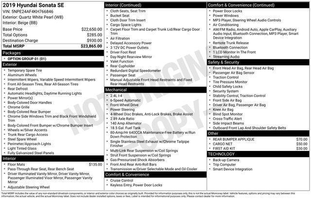 Hyundai Sonata  2019