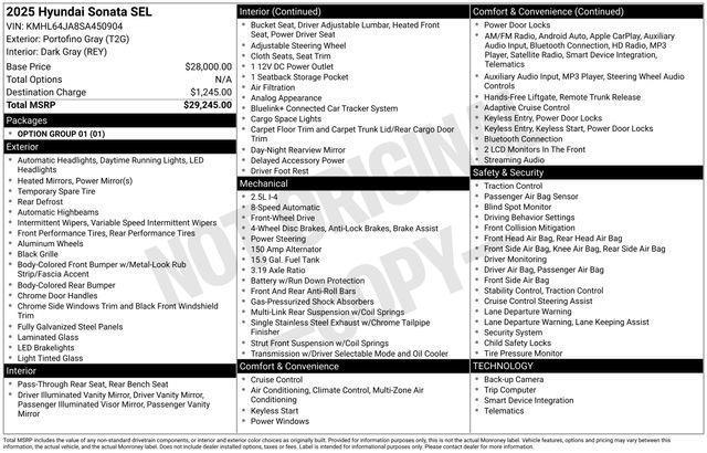 Hyundai Sonata  2025