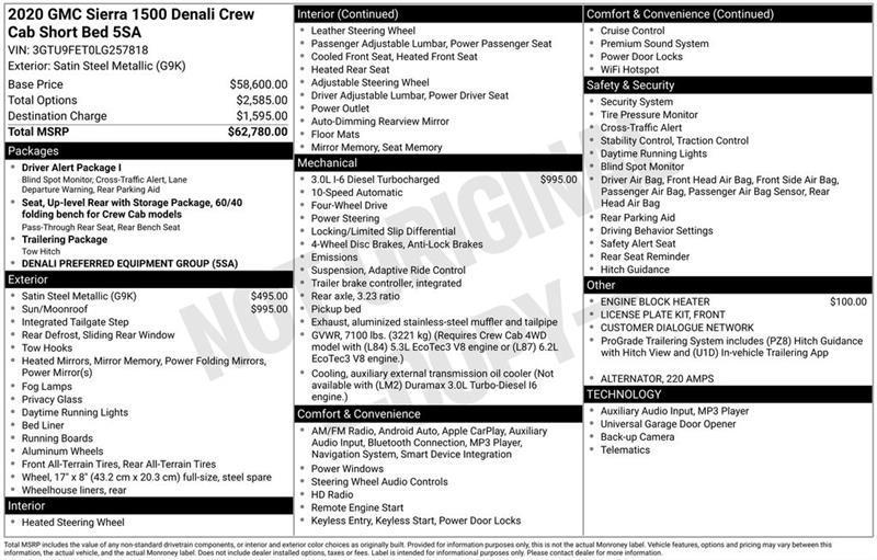 GMC Sierra 1500  2020