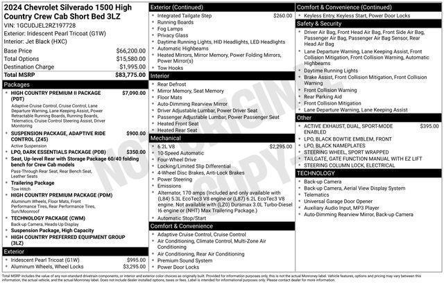 Chevrolet Silverado 1500  2024