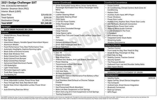 Dodge Challenger  2021